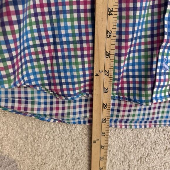 Tailorbyrd Long Sleeve Button Down Collared Shirt Mens Large Multi Color‎ Plaid - Picture 6 of 11